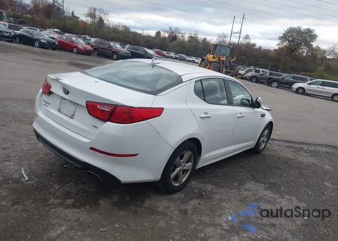2014 Kia Optima Lx из США, поврежденный, VIN 5XXGM4A76EG315493